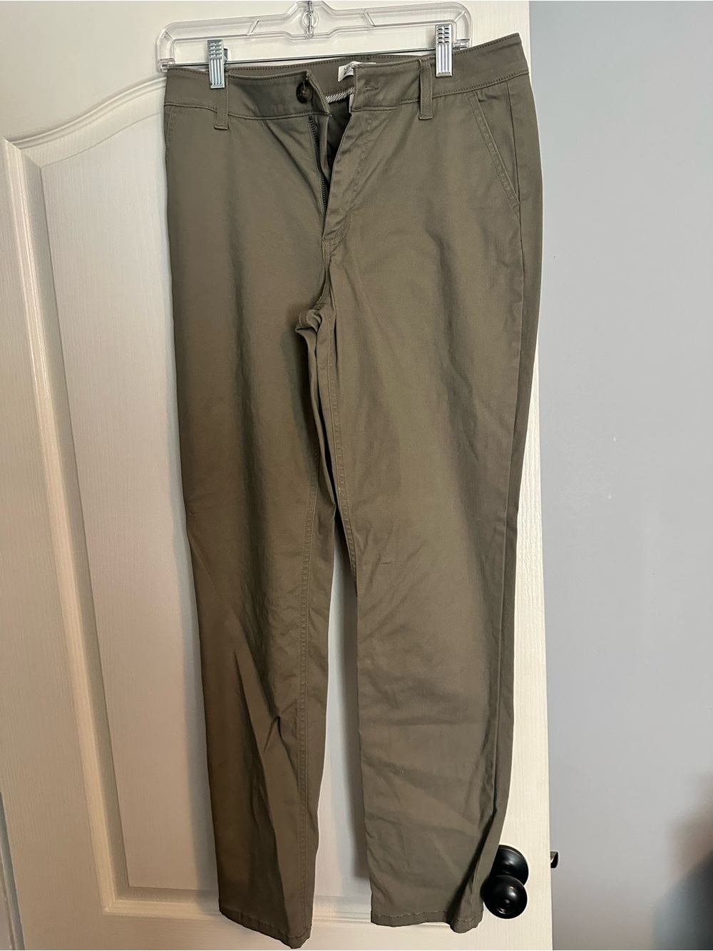 Market & Spruce Olive Chino Pants
